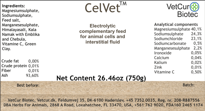 VetCur CelVet - Herbs for Animals