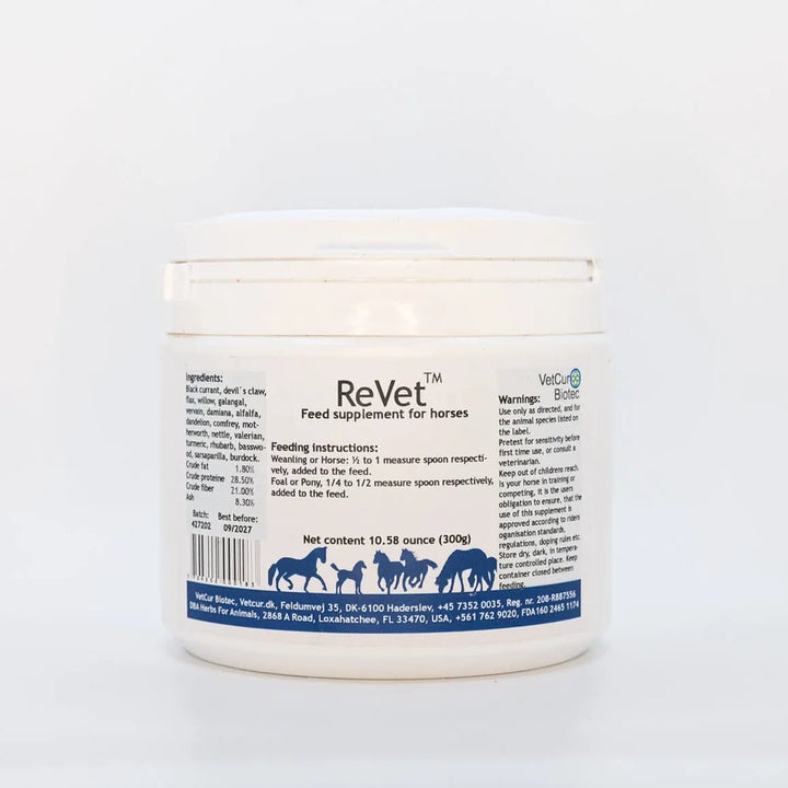 VetCur ReVet Horse - Herbs for Animals